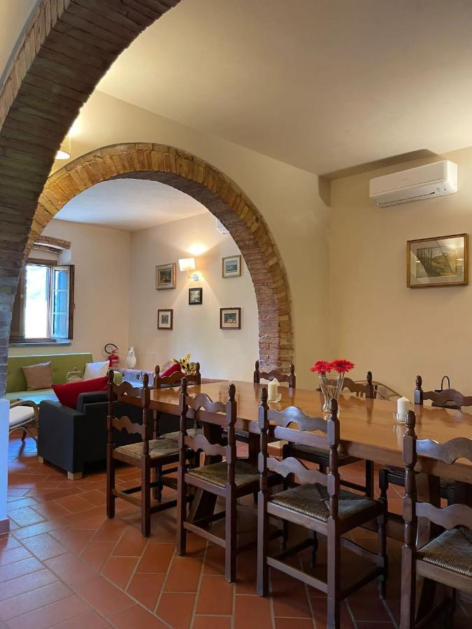 Molino Mazzetti Podere I Sorbi, Spacious Tuscan Villa, Lajatico, Nr Pisa מראה חיצוני תמונה