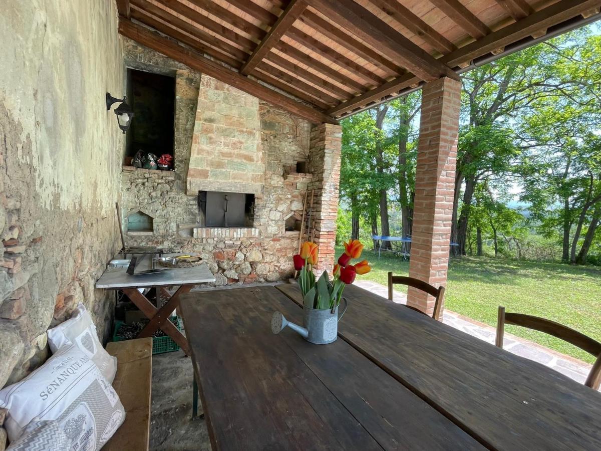 Molino Mazzetti Podere I Sorbi, Spacious Tuscan Villa, Lajatico, Nr Pisa מראה חיצוני תמונה
